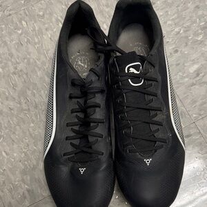 Puma womens Black and White cleats